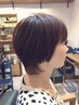 オーガニックカラー<リタッチ>+カット+補修トリートメント￥12200→￥10000