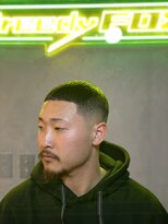 グリーディーフォックス 代々木(Greedy FOX)&nbsp;かき上げヘア/サイドパート/韓国マッシュ/フェードカット/代々木