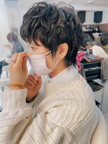ヘアアンドデイスパ アグー(hair&dayspa AGU) 【横須賀中央 AGU】マッシュウルフパーマ