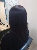 ヘアーカルチャー 小倉台店 HAIR CULTURE&nbsp;セミロングストレート髪質改善ダークブラウン