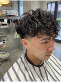 バーバー ツーブロック/アップバング/フェードカット