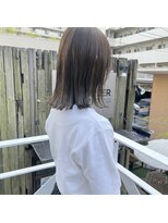 ミント(mint) オリーブグレー/オリーブグレージュ/オリーブ/ブリーチカラー