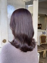 アミュレ(Amule)&nbsp;うる艶愛されセミディダスティーピンク30代40代梅ヶ丘美容室