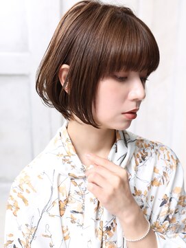 クラッチムク 博多口(CLUTCH muk.) 大人可愛い小顔美髪ツヤ髪大人ショートボブナチュラルボブA9