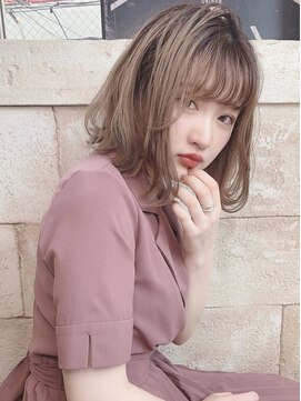 ニスル 町田店(NISURU) 似合わせカット/大人ガーリー/ダークアッシュ/着物/町田/町田駅