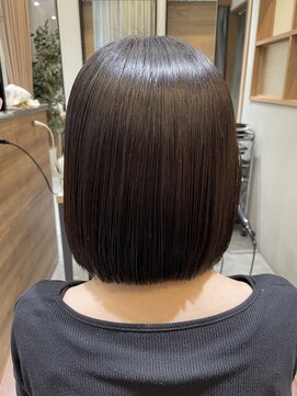 ブランシェ JR勝川駅前店 バッサリナチュラルストレートボブ☆イメチェンしたい方必見！