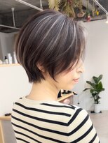 トト 船橋店(toto.)&nbsp;黒髪/グレーベージュ/レイヤーロング/前髪パーマ[西船橋/津田沼]