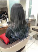 エメラルドグリーングラデーションカラー