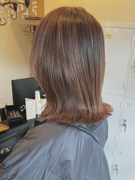 ローレン(LOREM) 外ハネロブ/くびれカット/レイヤーカット/こっくりカラー/透明感