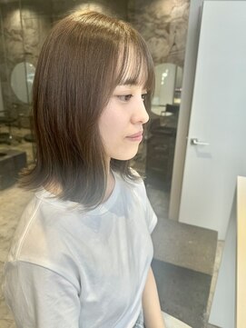 ビーヒアナウ 金沢県庁店(BE HERE NOW) 【オリーブベージュ×ミディアム*】