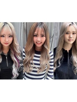 “カワイイ”の表現が上手な女性スタイリスト在籍☆【レミー100%】シールエクステ40枚\5000 [54cm]