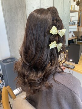 ディーエックス ウエスト(Dxxxx WEST) ヘアアレンジ ヘアセット