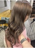 表参道roijir ブリーチなし×オリーブグレージュ