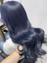 リア(riah)&nbsp;ダブルカラーミルクティーベージュレイヤーカット韓国ヘア