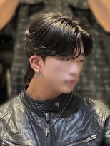 アルム オモテサンドウ(ALLM omotesando) 韓国ヘア コンマウルフ カルマパーマ ダウンパーマ メンズ