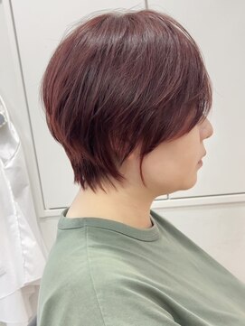 ビュー フクオカ(VIEW FUKUOKA) 大人似合わせ30代40代50代イメチェンショート×ネビージュカラー