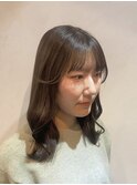 アイスグレージュ/ブリーチなしカラー/韓国ヘア/横浜/横浜駅