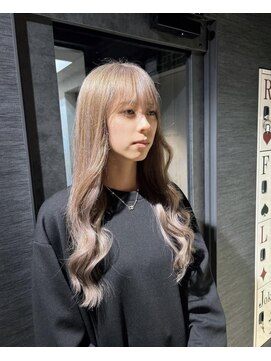 ルフレ 新宿本店1st(Reflet) ○プルエクステハイトーンロングスタイル