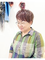 みっつんち&nbsp;癖毛ツーブロックショート