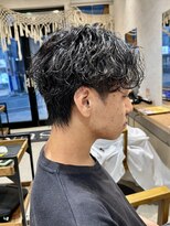 アトラクト バイ ラック 津田沼(Attract by LUCK) スパイラルパーマ/津田沼/メンズ/メンズパーマ/センターパート