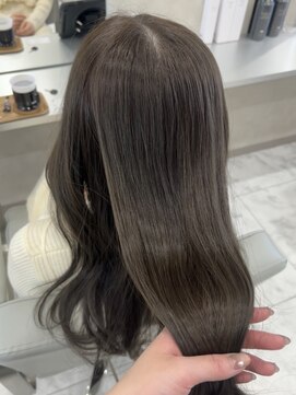 キング(K!ng) 縮毛矯正髪質改善ハイライトレイヤーカット楠葉美容室エクステ