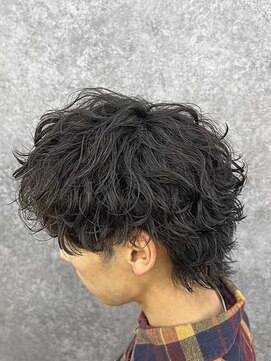ライズ 新小岩店(RISE) カット特殊パーマ【波巻きウルフ】