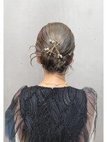 ヘアセットサロン アッシュ 神戸三宮(Ash)&nbsp;カチモリヘア(アップスタイル)