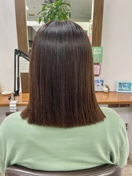 美容室 カノン(Kanon)の写真/【全席半個室】大人女性から大好評♪経験豊富な女性スタイリストが多数在籍◎洗練された技術をご提供！