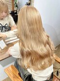 ブロンドベージュ　２ブリーチ
