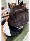 白髪ぼかしハイライト