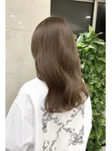 アッシュブラウン【韓国ヘア 大阪 梅田】