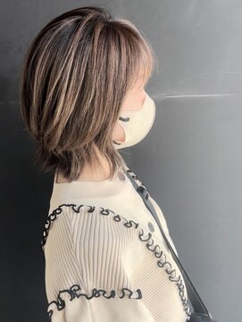 ヘアアンドビューティー クアトロ 戸祭店(QUATRO) バレイヤージュ