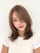 ルージュシー 堀江(RU10C) レイヤー/ウルフ/ブリーチなしダブルカラー