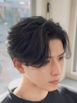 バース バイ ハピネス(BIRTH by happiness)&nbsp;カルマパーマ/ニュアンスパーマ/センターパート/フェザーパーマ