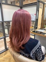 ヘア ルーナ バイ アプリーレ(hair lune by Aprire)&nbsp;透明感☆ピンクパープルカラー 10代20代30代