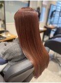 大人可愛い美髪ピンク