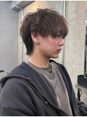 ニュアンスマッシュウルフ/襟足ありマッシュ/平成ヘア