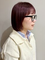 イギー(igggy) ◎ミニボブ/ボルドーピンク