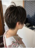 柔らか大人ショート×丸みシルエット