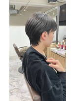 ソラリ バイ ルオーブ 横浜駅西口(solari by L'aube)&nbsp;メンズ/マニッシュ/マッシュ/くびれショート/センターパート
