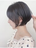 【morio原宿】丸みショート ショートボブ 