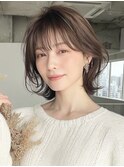 【ブルベ夏30代】大人の透け感くびれミディ