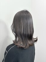 リライズ 加古川店(Re.Rize) グレージュ/艶髪/髪質改善カラー【髪質改善/艶髪/加古川】