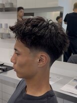 グルーマーズクレッジ 渋谷店(GROOMER/S CREDGE) テーパーウォーリアカット スパイキーショートテーパーフェード