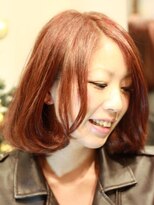 バズヘアー(BUZZ HAIR) 前髪長めで可愛くなりすぎない80's風ワンレンボブ♪