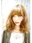 女らしさが香る、王道【甘×ふわセミディ】
