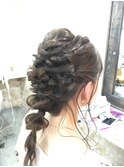 お呼ばれ☆ダウンスタイルアレンジ