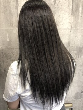 エンド(END) #ダークグラデーション#アッシュベージュ#大人かわいい