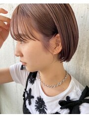 20代30代大人可愛い★小顔ボブ丸みショートカット