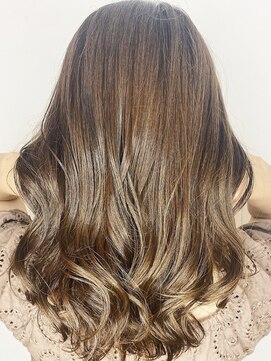 ジーナ 博多(Zina) 【Zina】うる艶髪/大人かわいい/カーキグレージュ/20代30代40代